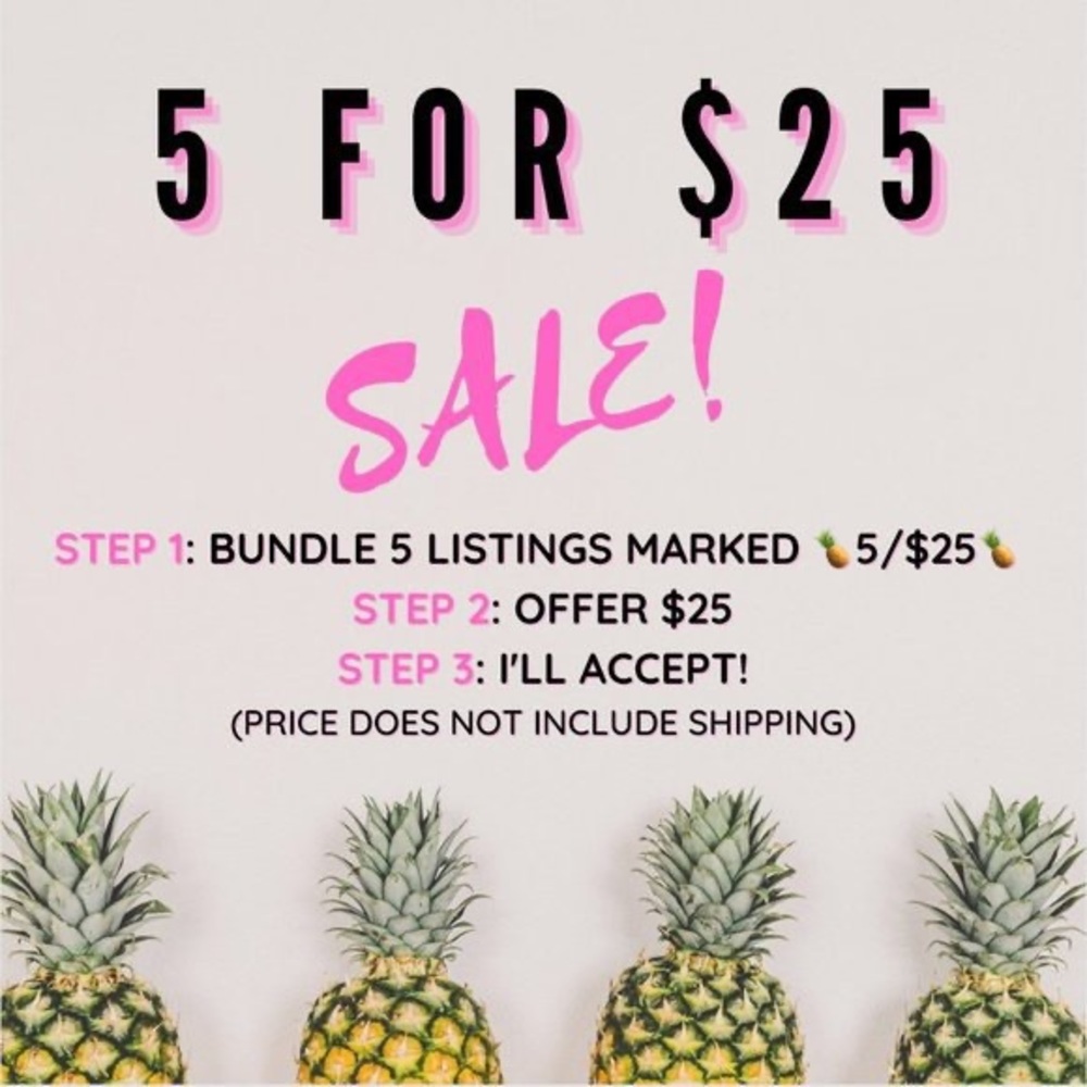 5/25$ or 3/15$ BUNDLE SALE!!!!! Go to my closet 🌟🌟🌟 check it out - Picture 1 of 1